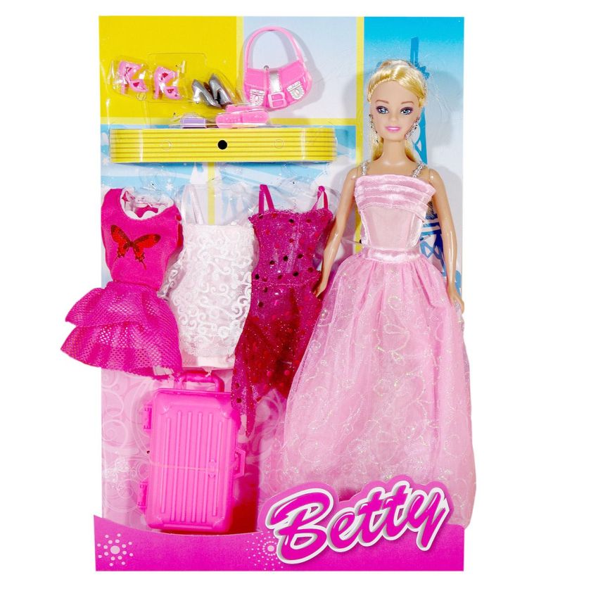 Кукла - манекен - с рокли и аксесоари