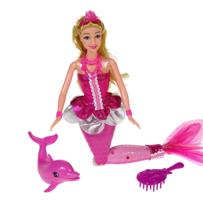 Кукла - русалка - със светлина