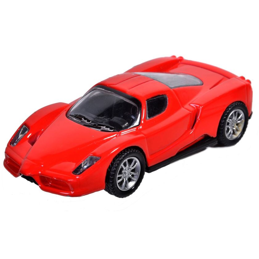 Лек автомобил - червен - 9 см.