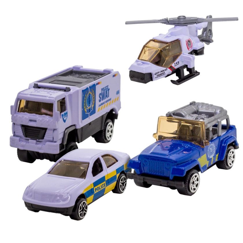 Комплект полицейски превозни средства - 4 бр.