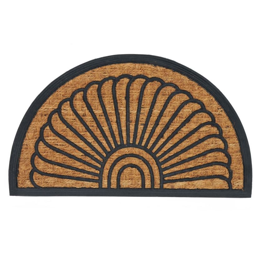 Входна изтривалка - полукръг - 70 х 40 см.