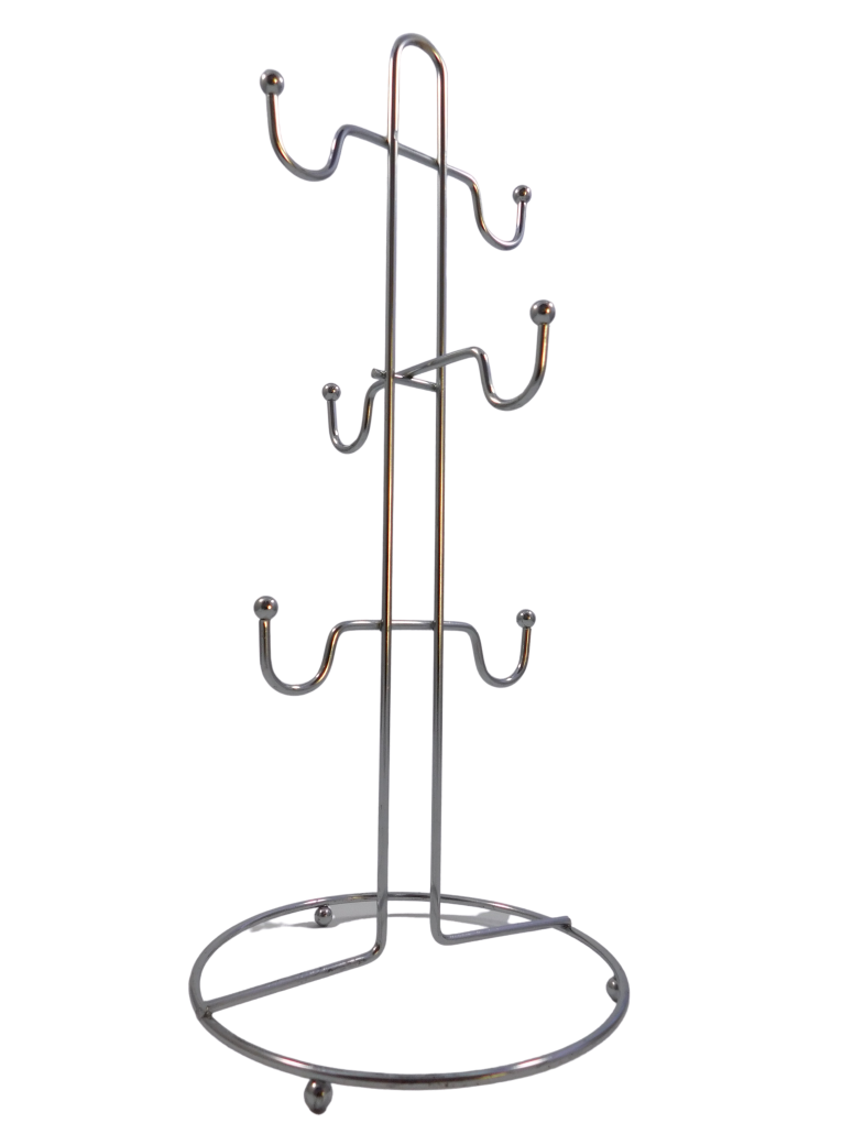 Поставка за порцеланови чаши - метална