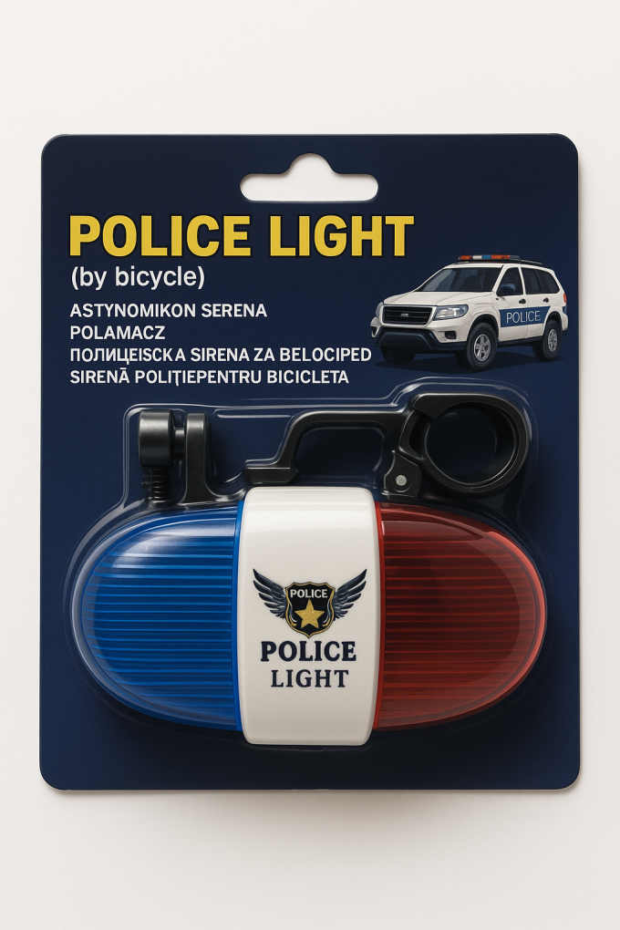 Полицейска сирена за велосипед