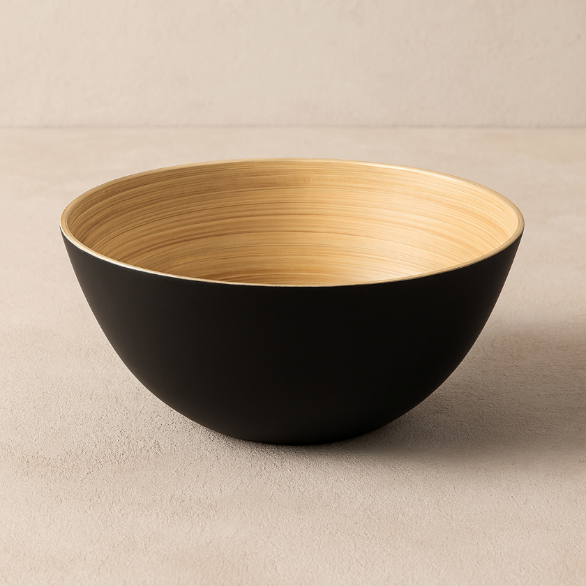 Бамбукова купа - Черна - 1 литър