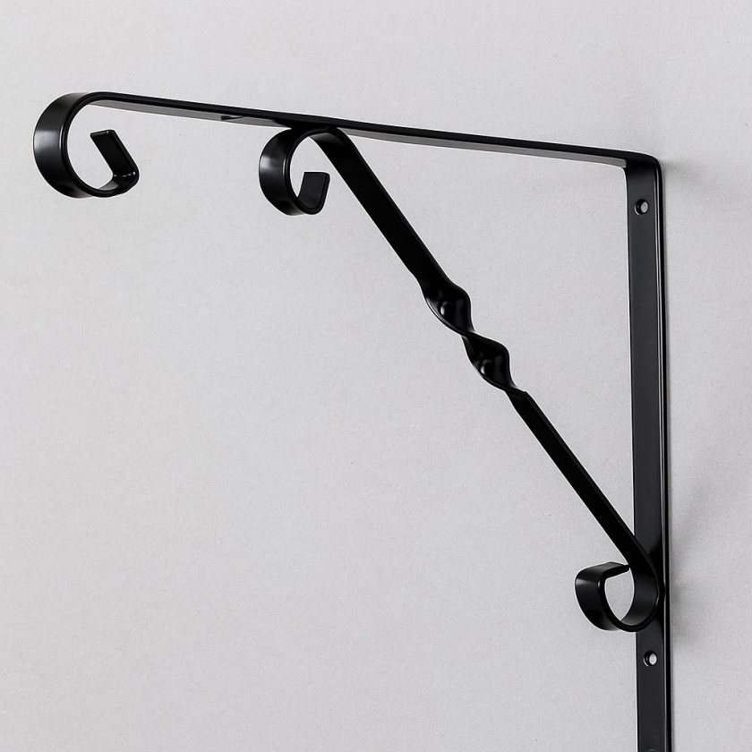 Метална поставка за саксия за стена