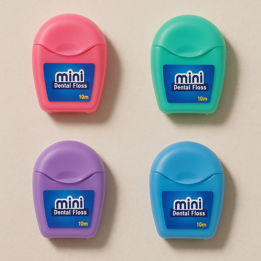 Мини конец за зъби при пътуване 10 метра - 4 броя