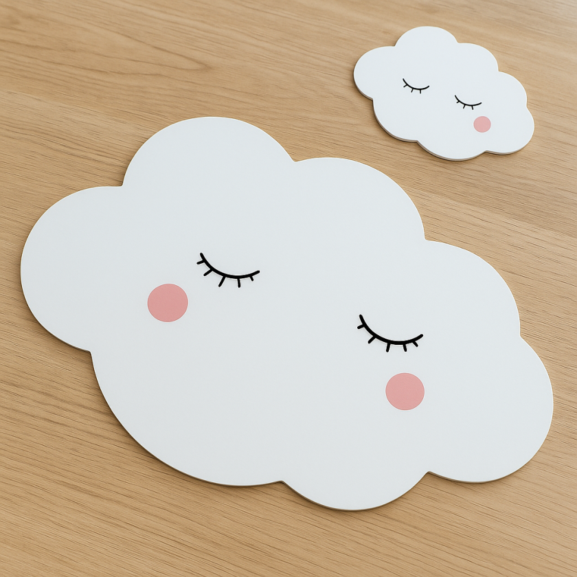 Стикери за стена - Облачета - 25 x 29 cm