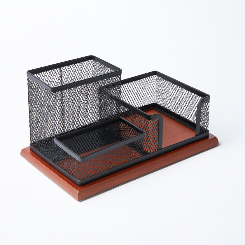 Моливник тип мрежа с 3 отделения