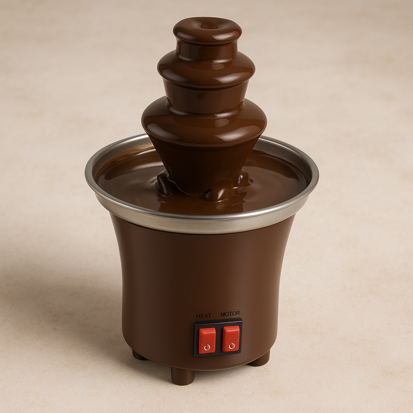 Мини уред за течен шоколад - Фондю - 14,5 x 23 см.