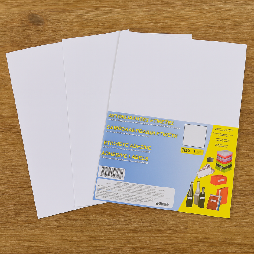 Самозалепващи се етикети - А4