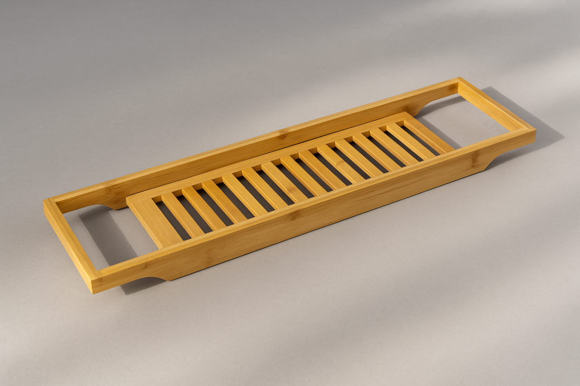 Бамбукова поставка за вана  65,9 x 14 x 4,5 см
