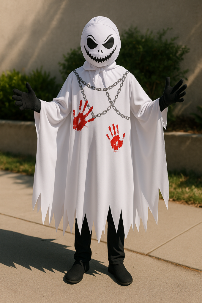 Детски Хелоуин Костюм - Призрак - Различни размери