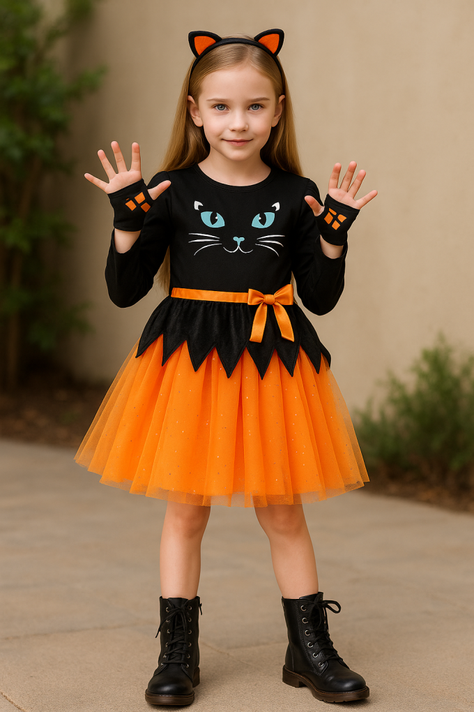Детски костюм за Хелоуин - Коте