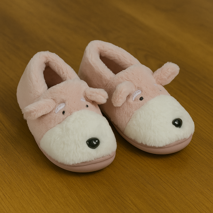 Дамски Пантофи - Зимни - Мече