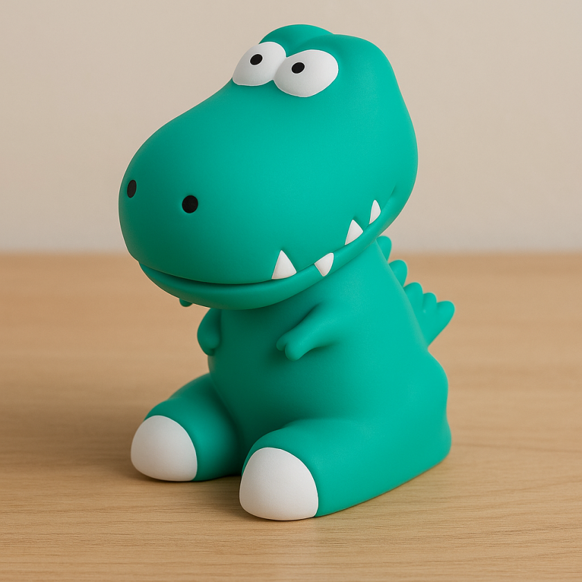 Касичка Динозавър - Пластмаса - 11 x 19 x 19 см.