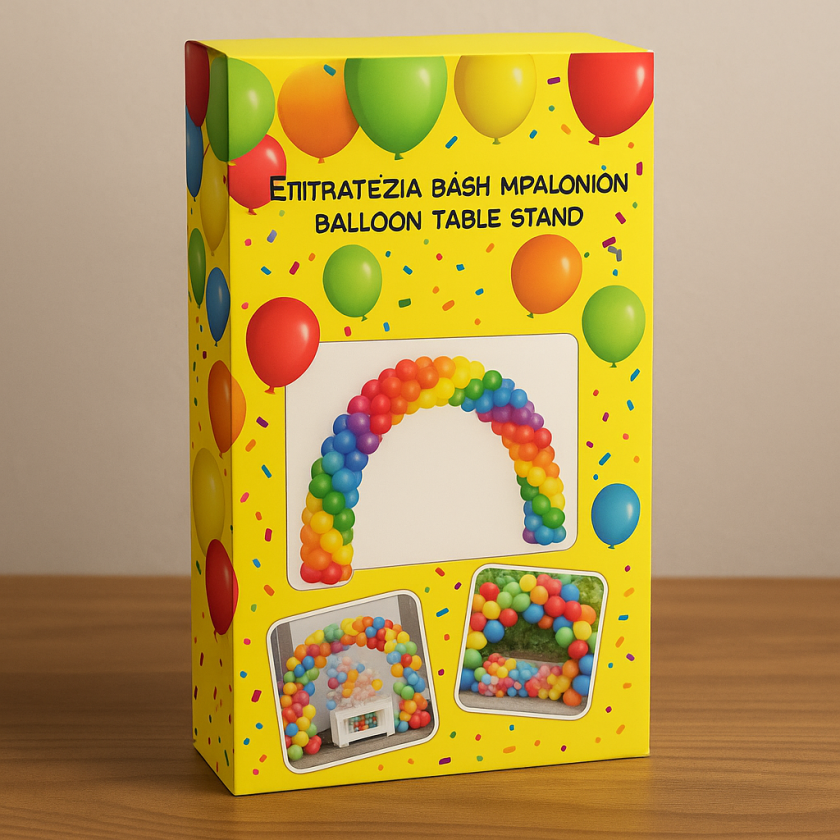 Стойка за украса с балони - Арка - 210 балона - 6 метра