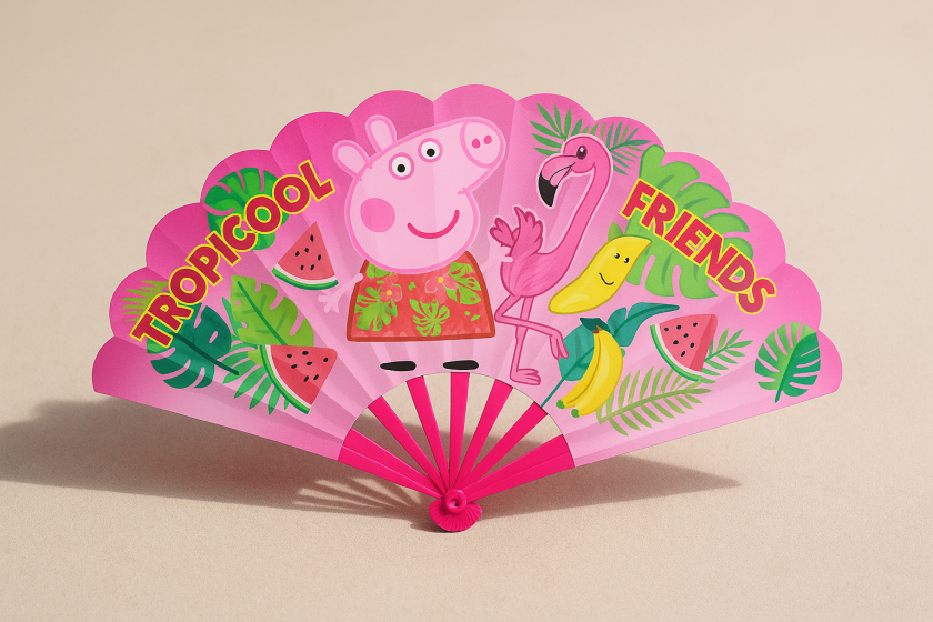 Детско ветрило Пепа  Пиг - 24 см.