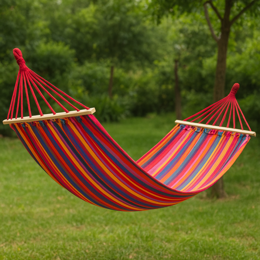 Хамак Двоен,  Шарено Рае, 200 х 150 см.