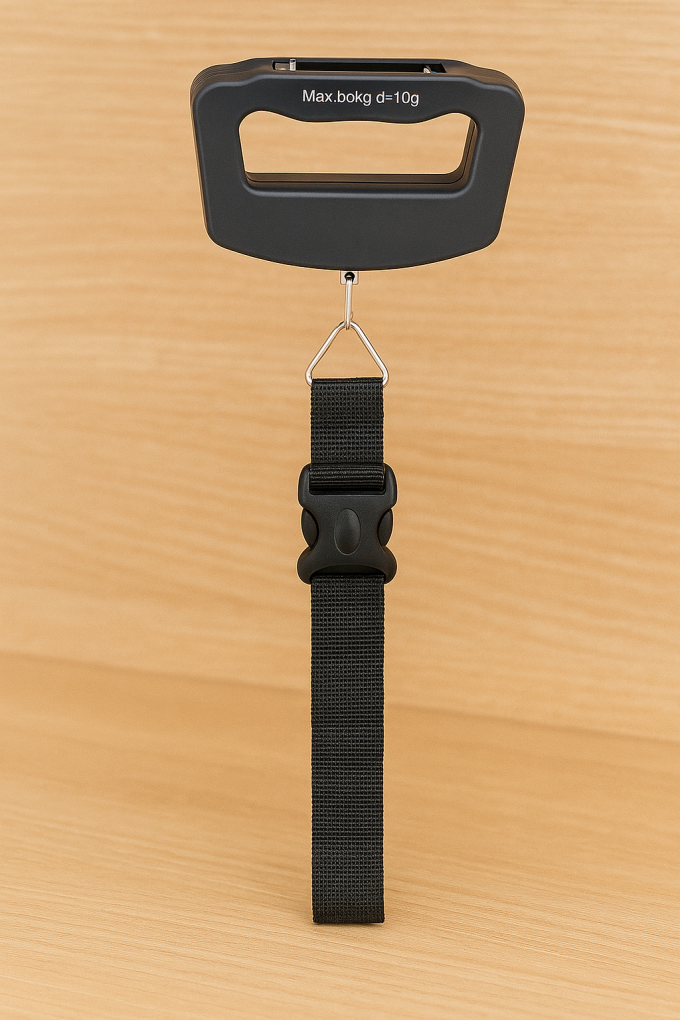 Дигитален кантар за багаж, 14 х 4 х 13 см.