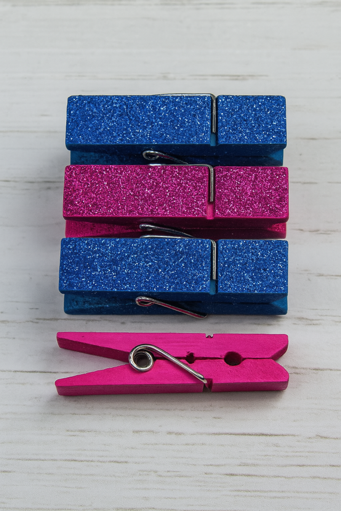 Пластмасови щипки - 4 бр.