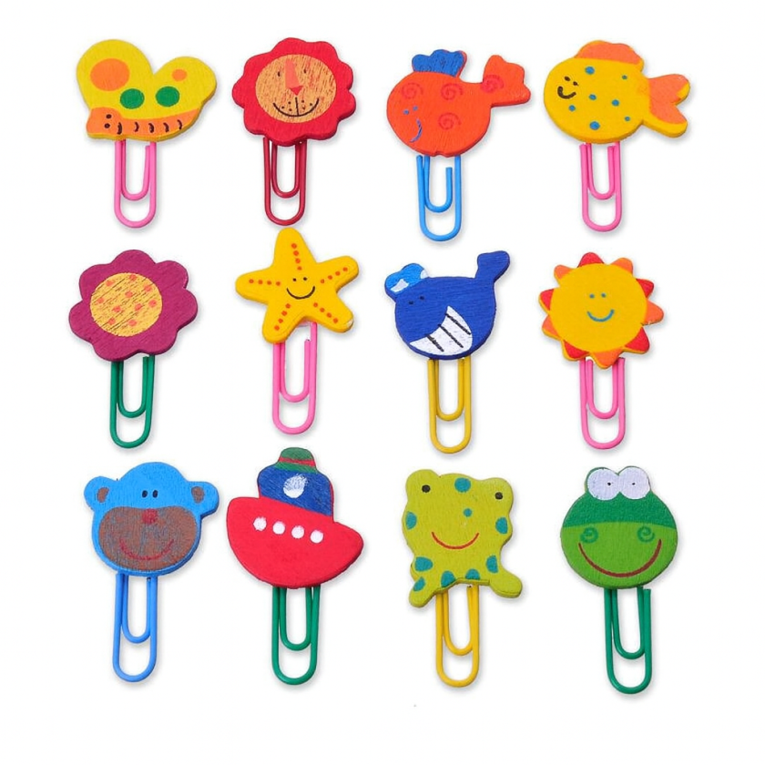 Декоративни кламери - 12 бр.