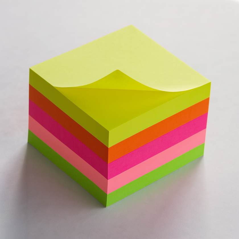 Самозалепващи се листчета - 400 бр.