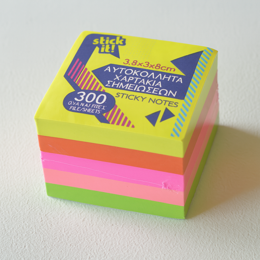 Самозалепващи се листчета - 300 бр.