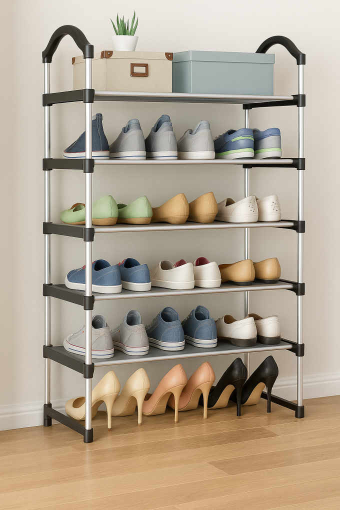 Рафт за обувки на 5 нива, 58 x 26 x 102 см.