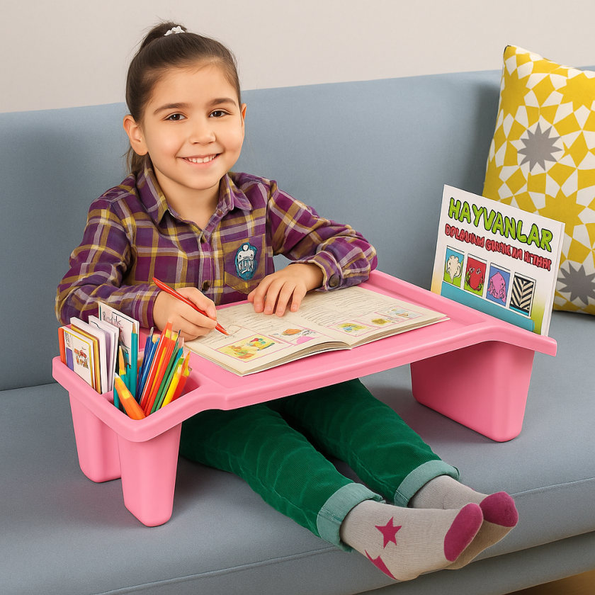 Детско розово бюро, 59.5 x 30.3 x 21.1 см.