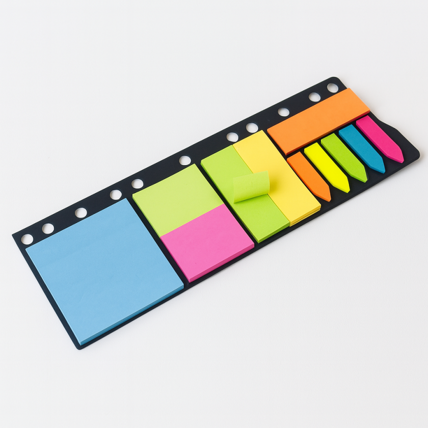 Самозалепващи се листчета + индекси - 405 бр.