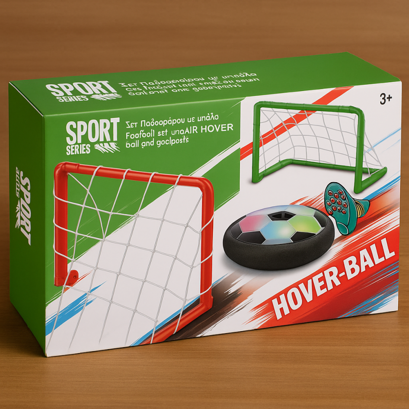 Футболен комплект с въздушна топка