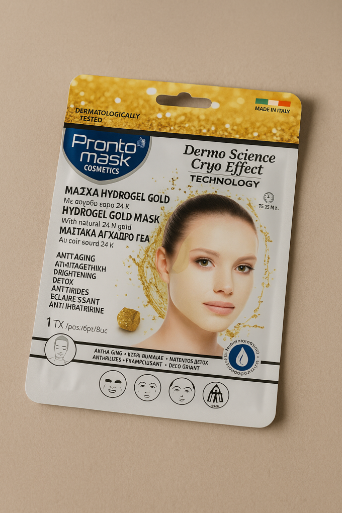 Маска от хидро гел за блясък и подмладяване