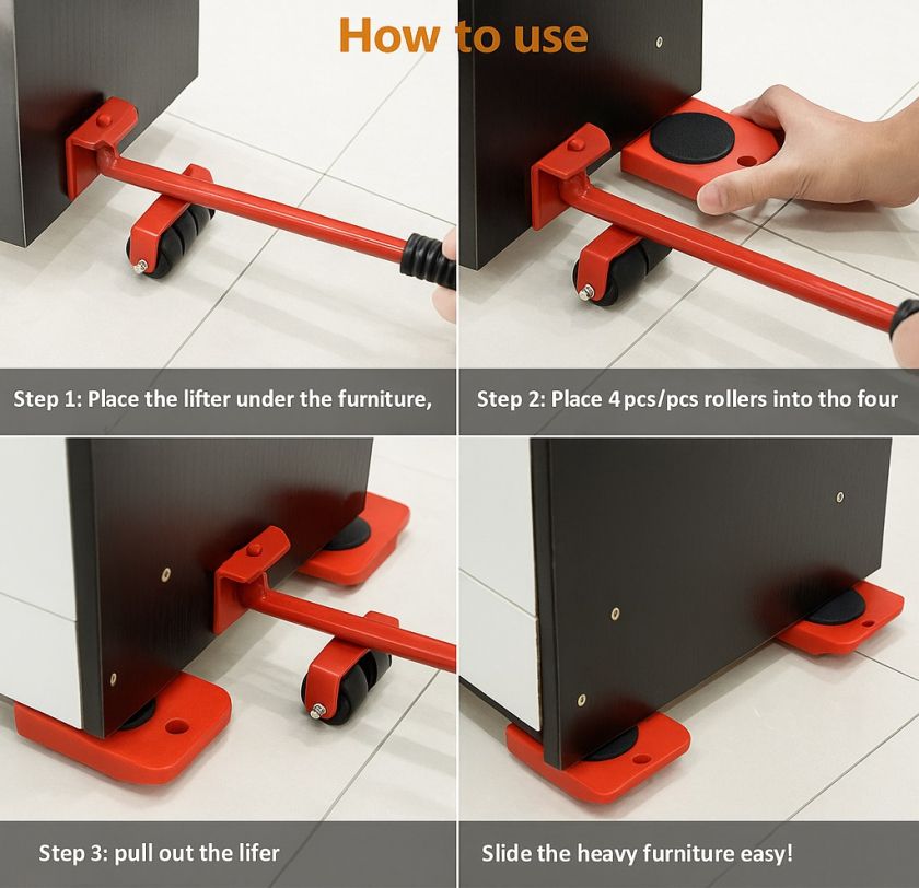 Комплект за пренос на тежки товари