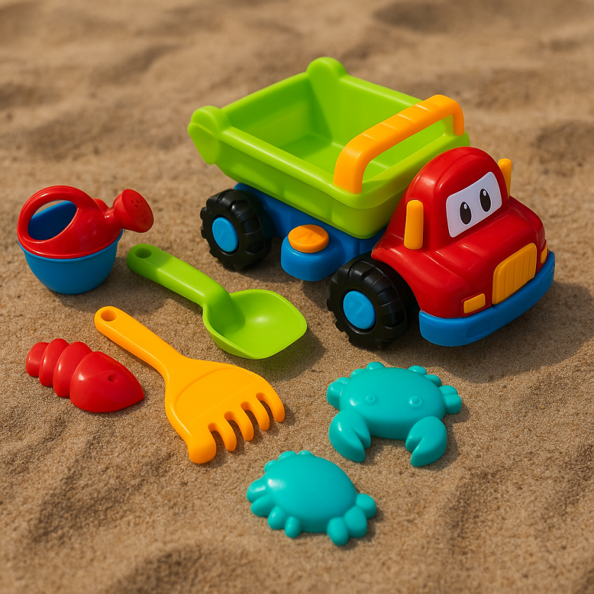 Детски плажен камион с аксесоари