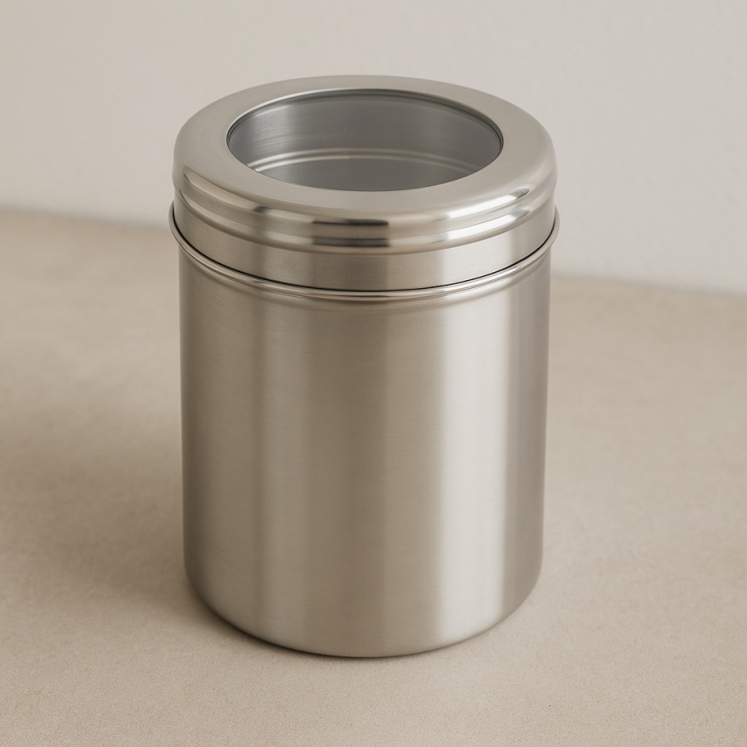Метална кутия за съхранение, 1.25 л.