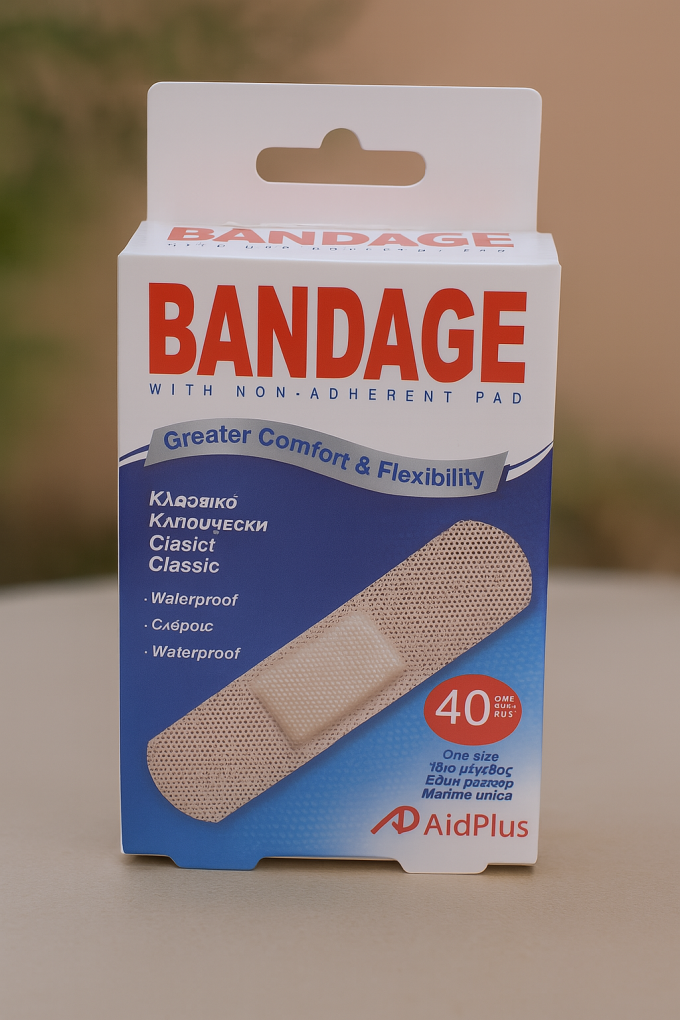 Водоустойчиви лепенки за рани - 40 бр.