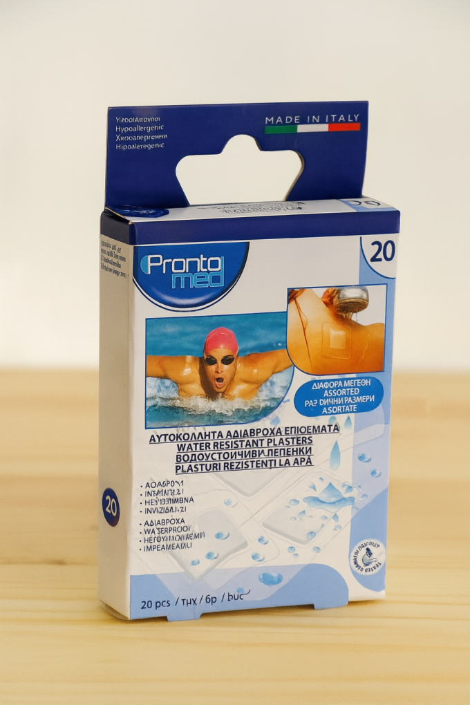 Водоустойчиви пластири - 20 бр.