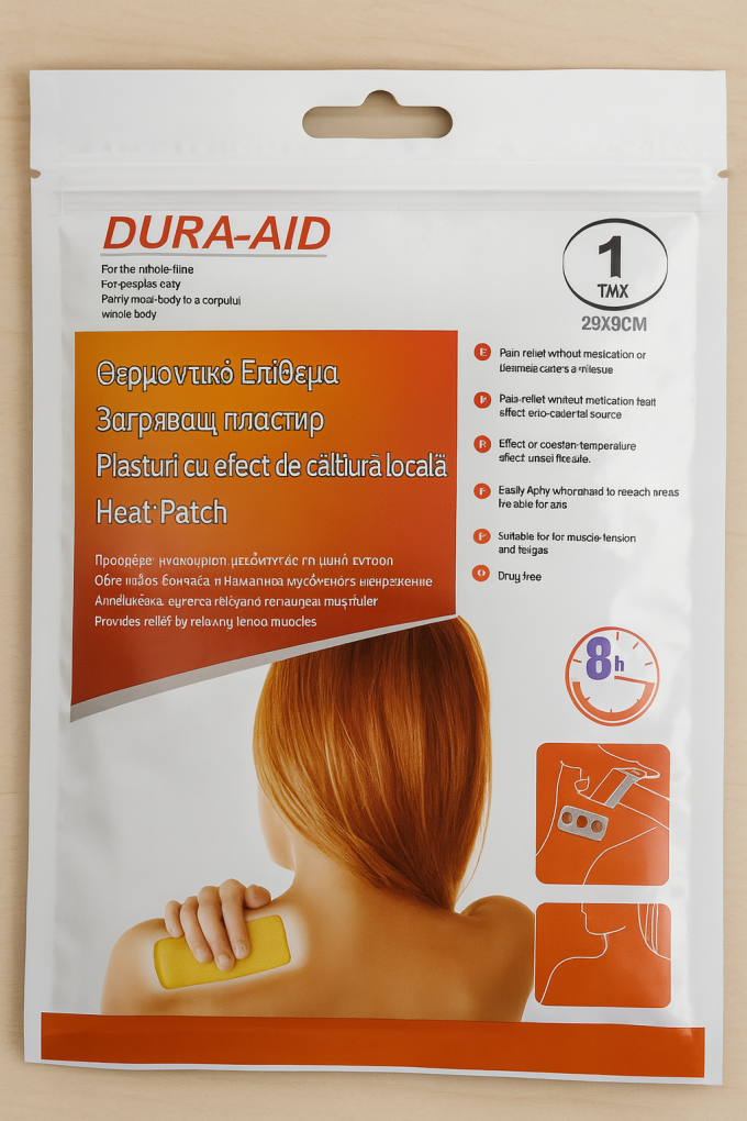 Затоплящ компрес за врата и раменете