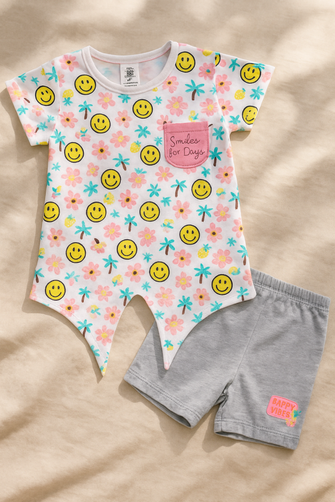 Бебешки комплект - Emoji