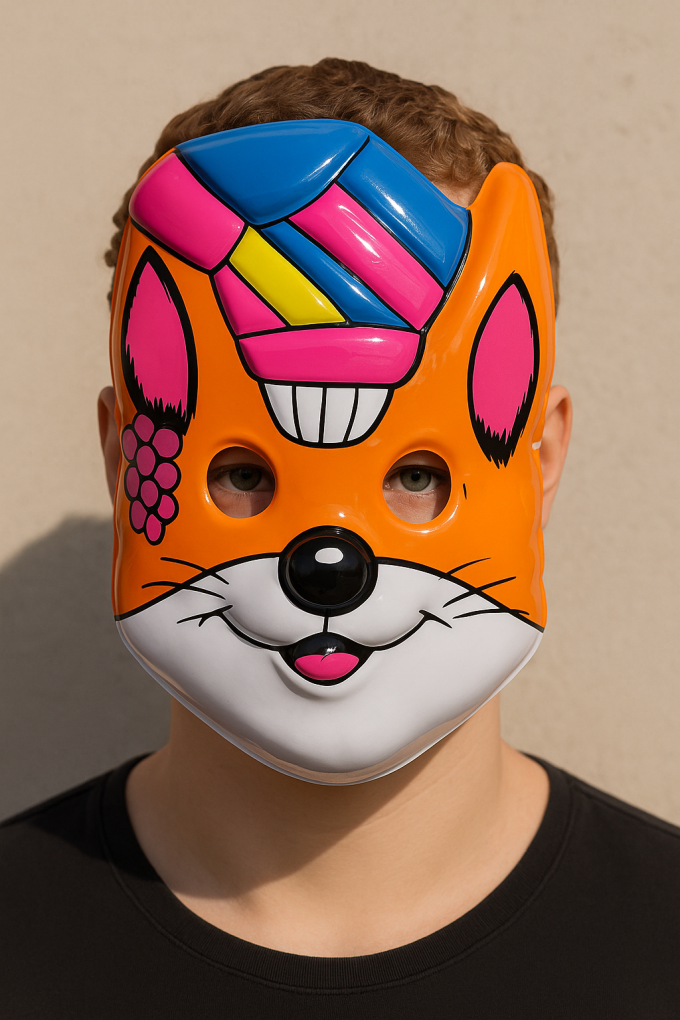 Карнавална маска - котка