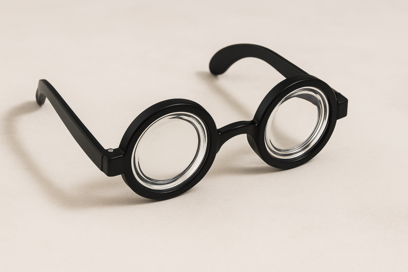 Карнавални очила - късоглед зубър