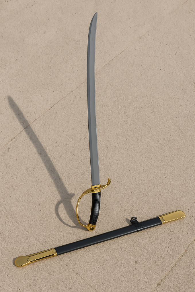 Карнавален аксесоар - рицарски меч - 65 см.