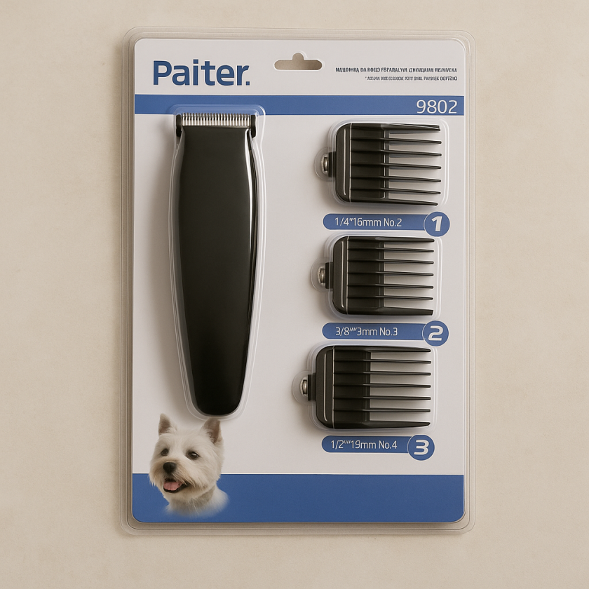 Машинка за подстригване на домашни любимци - Paiter 9802