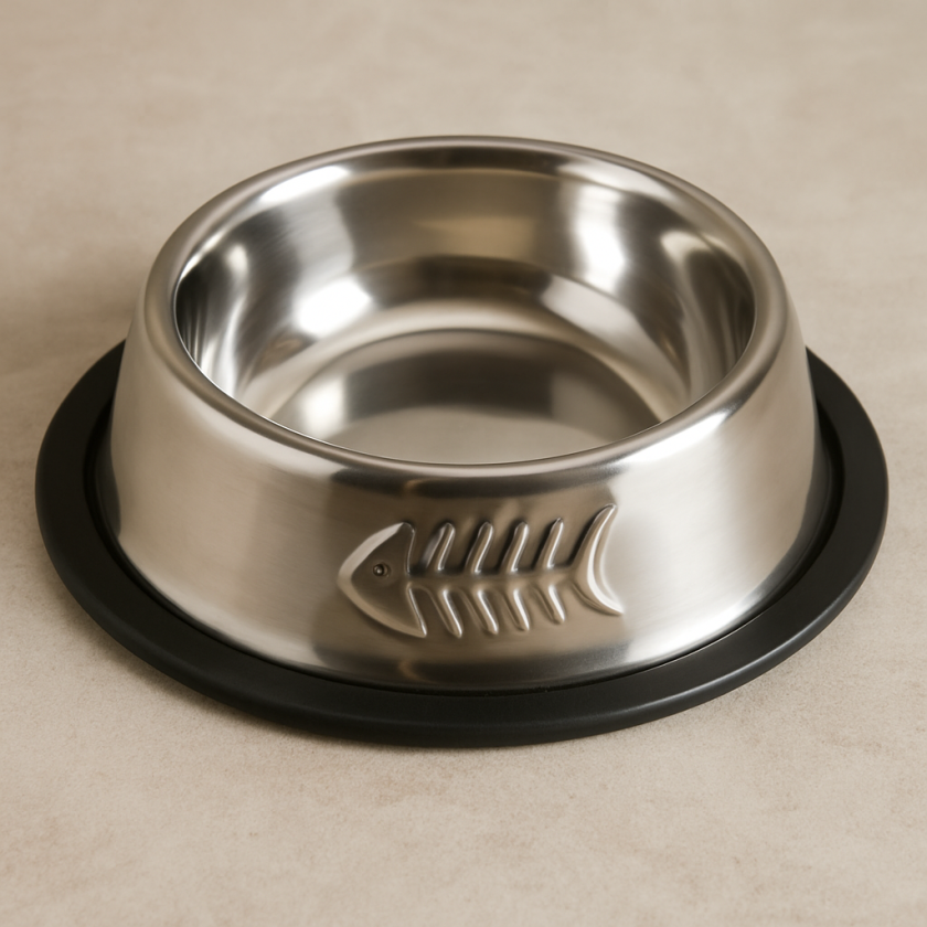 Купичка за хранене за куче - метална 