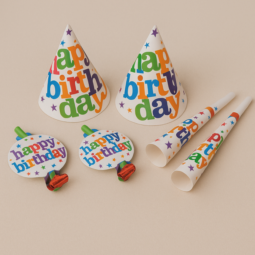 Парти свирки и шапки - Happy Birthday - 12 части