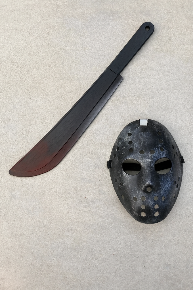 Карнавален комплект - Маска на Ханибал с меч