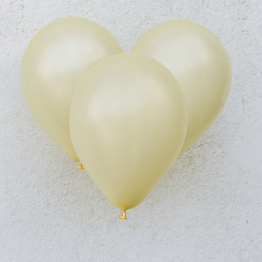 Парти балони - шампанско - 23 см. - 12 бр.