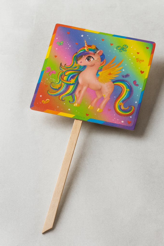 Парти декорация - еднорог - 38 х 38 см.