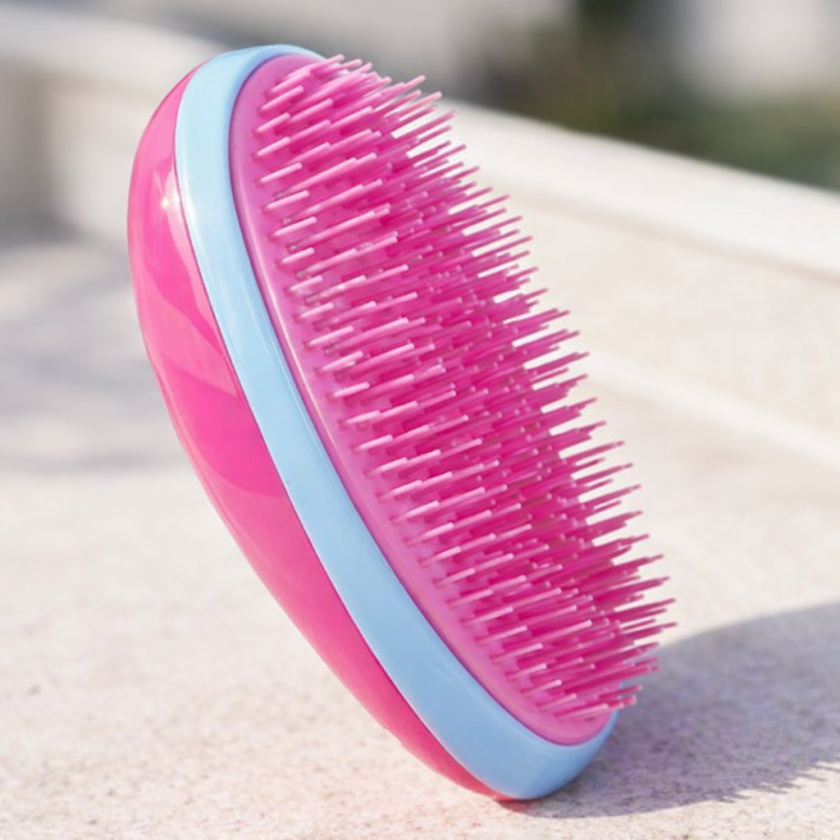 Четка за коса - цикламена - 12 см.