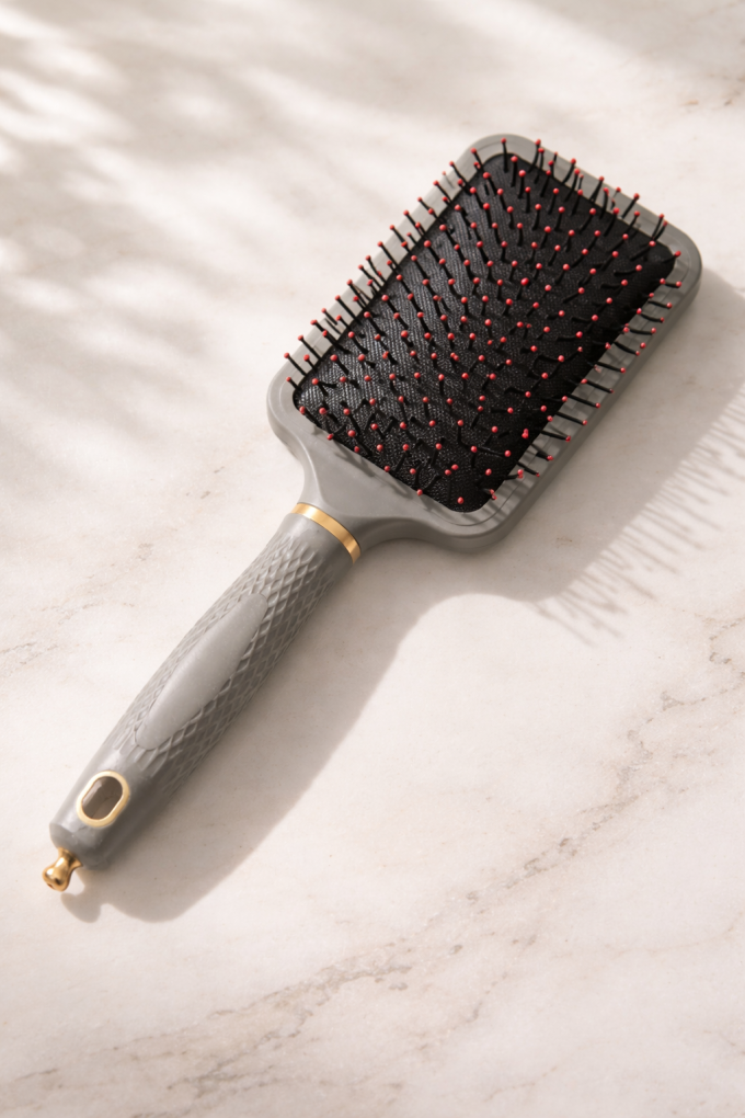 Четка за коса - сива - 27 см.